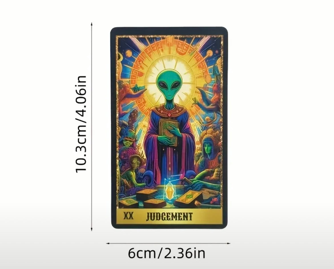 Psychedelic Aliens Tarot Deck