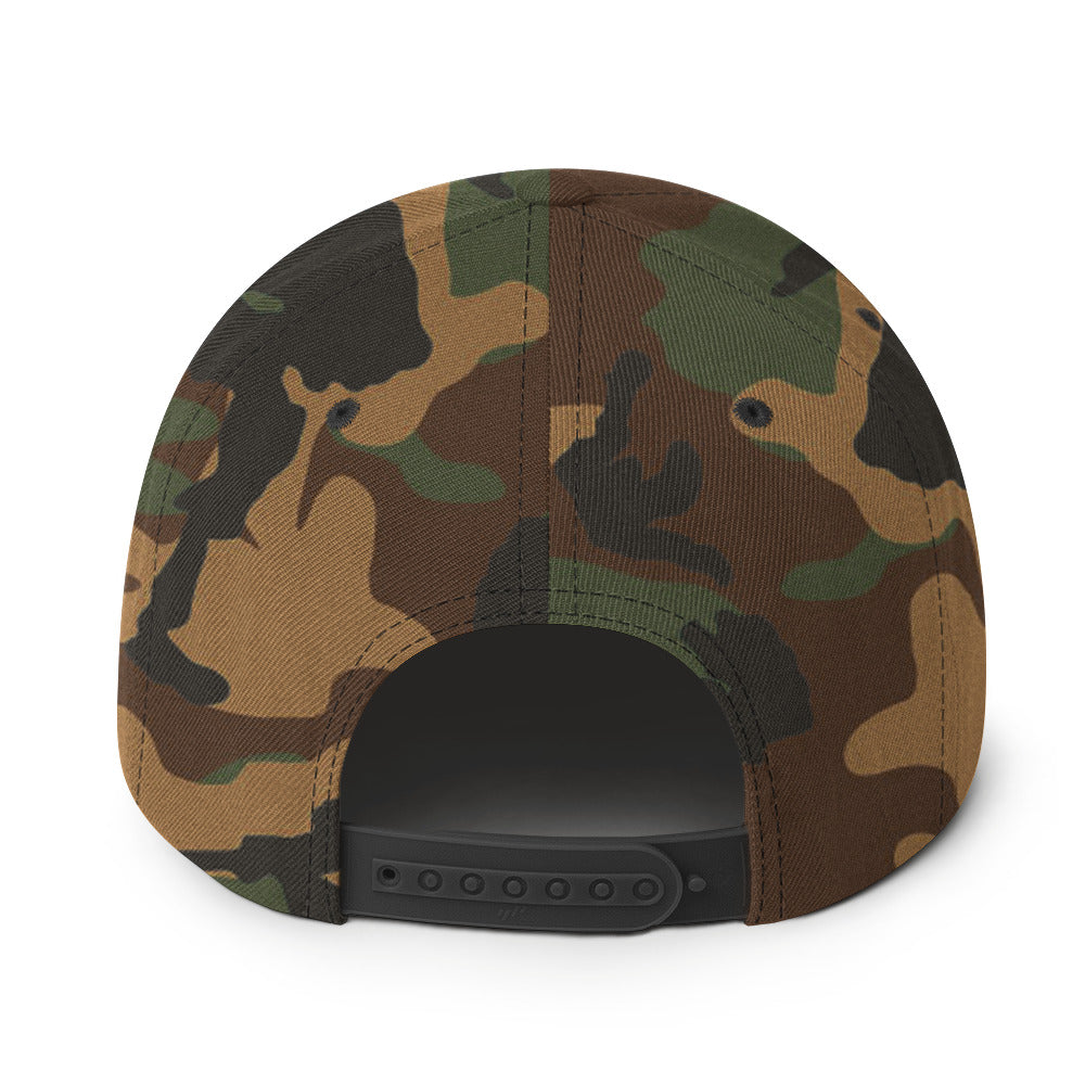 Ghostly Alien Snapback Hat