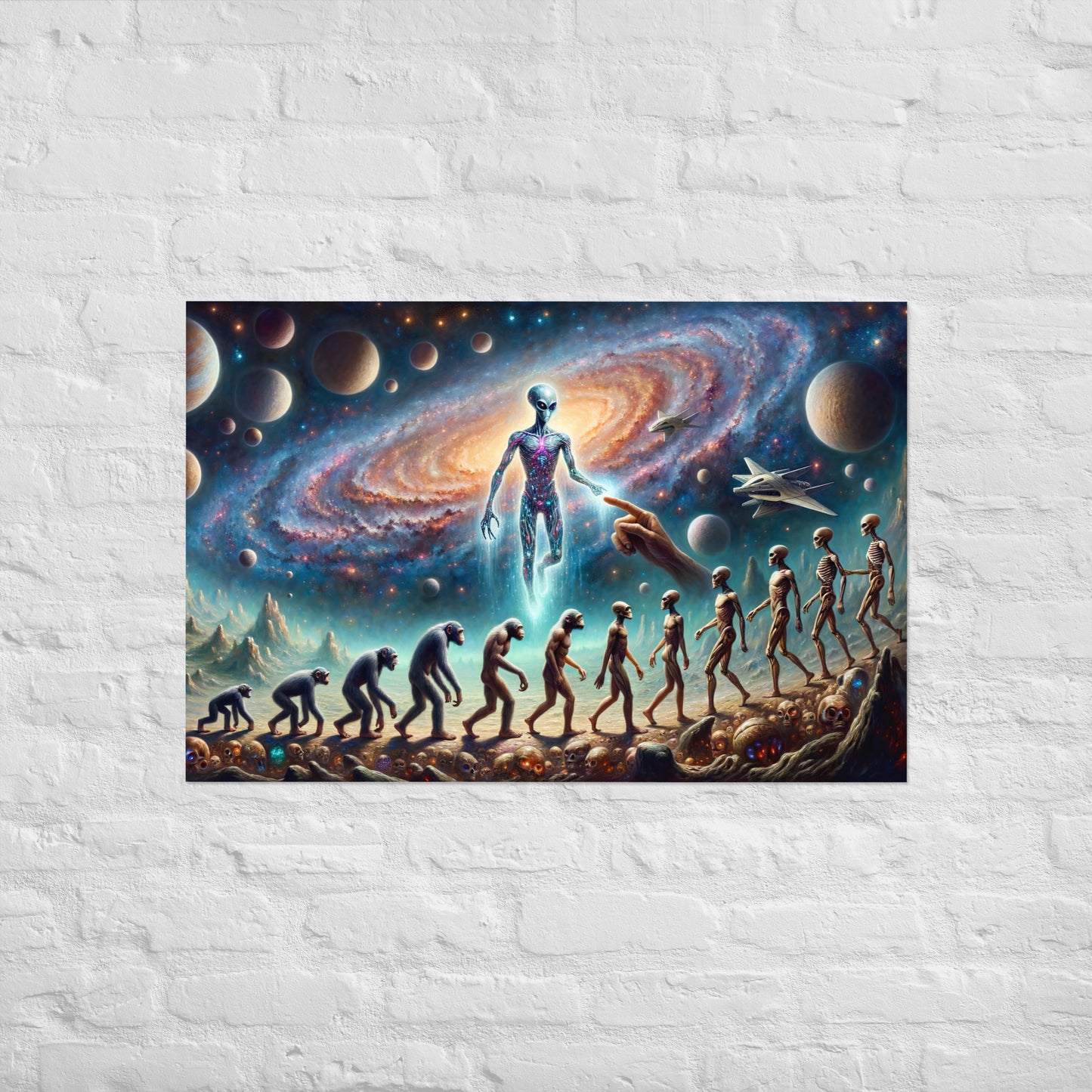 Evolution Starts Here Poster
