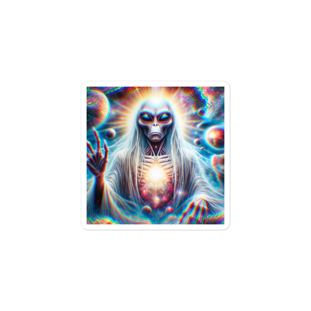 Alien God Sticker