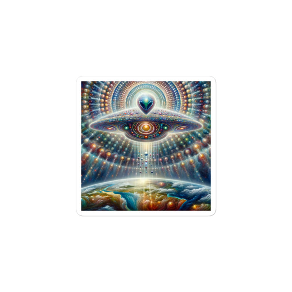 Astral Abduction Sticker