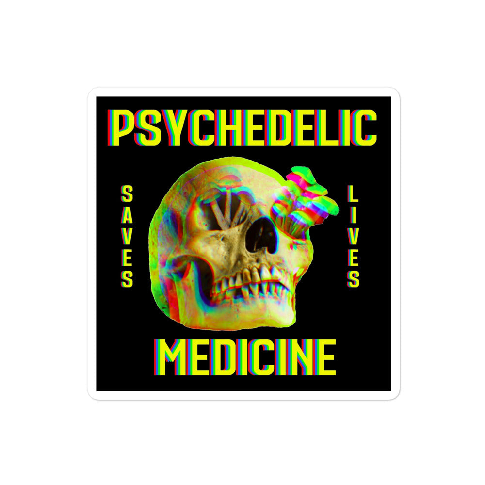 Psychedelic Medicine Sticker
