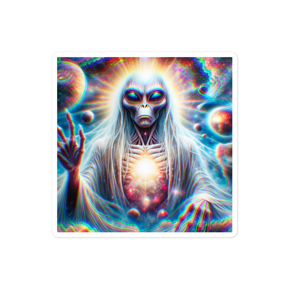 Alien God Sticker