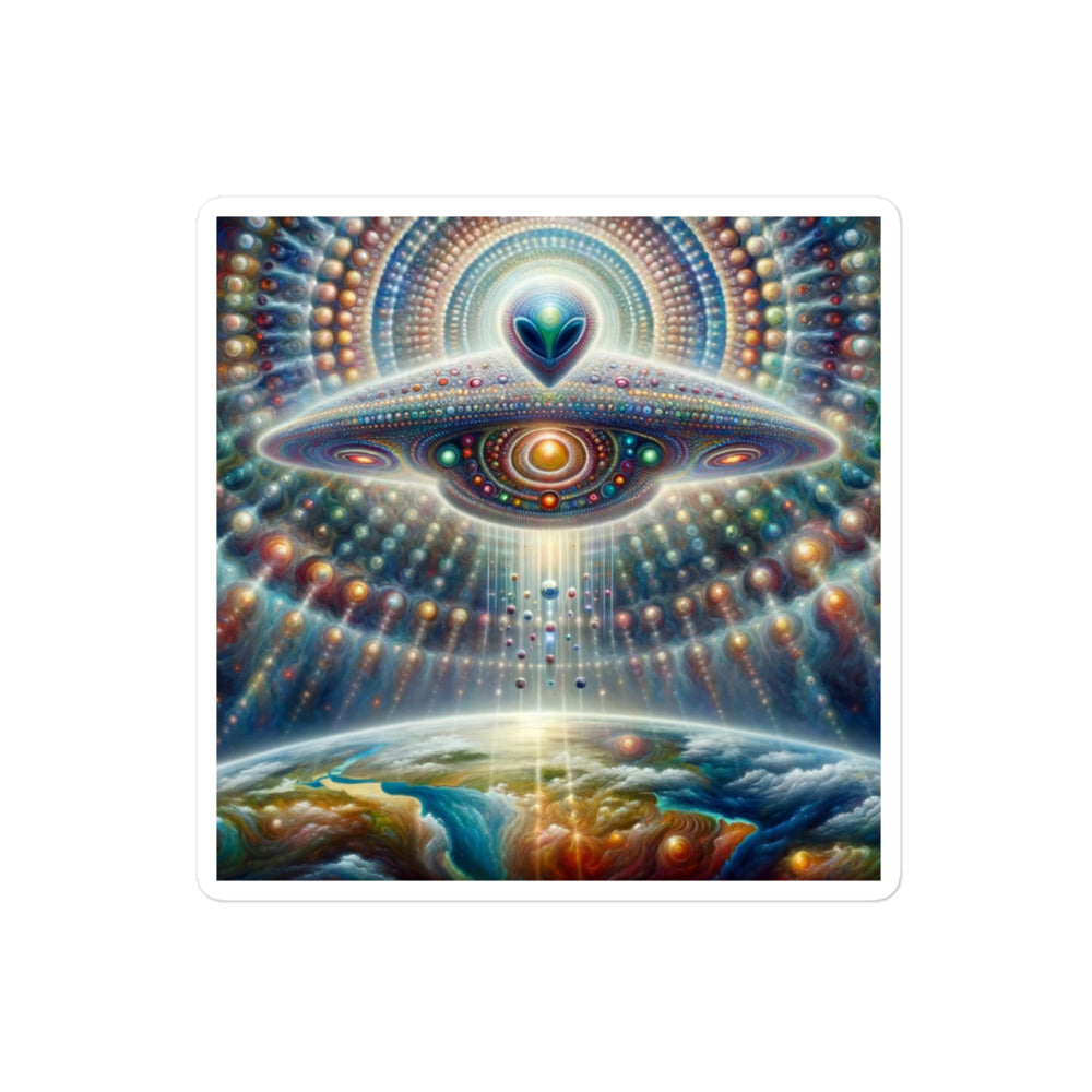 Astral Abduction Sticker