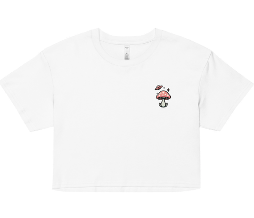 Little Mushie Boi Crop Top
