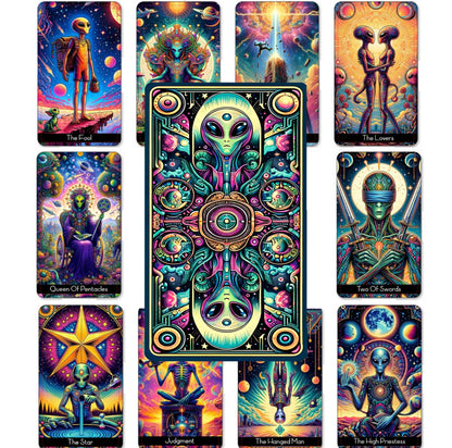 alien tarot cards