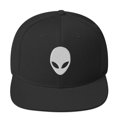 Ghostly Alien Snapback Hat