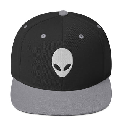 Ghostly Alien Snapback Hat