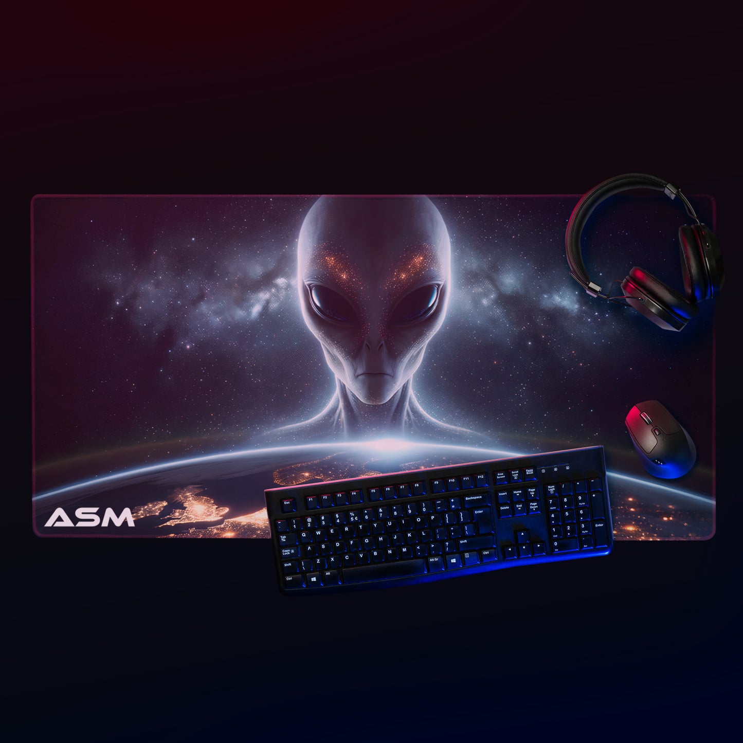 Alien Overlord Gaming Mouse Pad