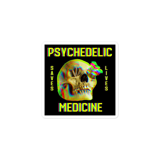 Psychedelic Medicine Sticker